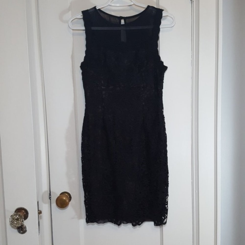 NWT Soieblu Black Lace Dress